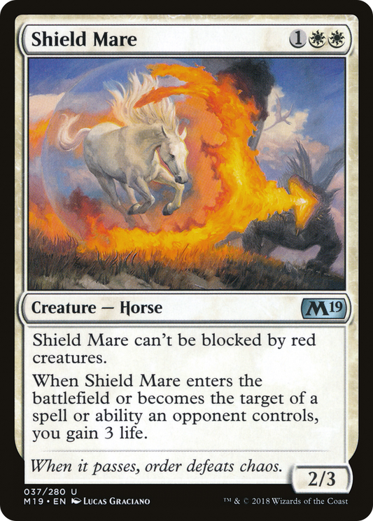 Shield Mare (M19-037) - Core Set 2019 Foil