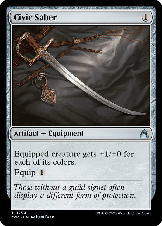 Civic Saber (RVR-254) - Ravnica Remastered