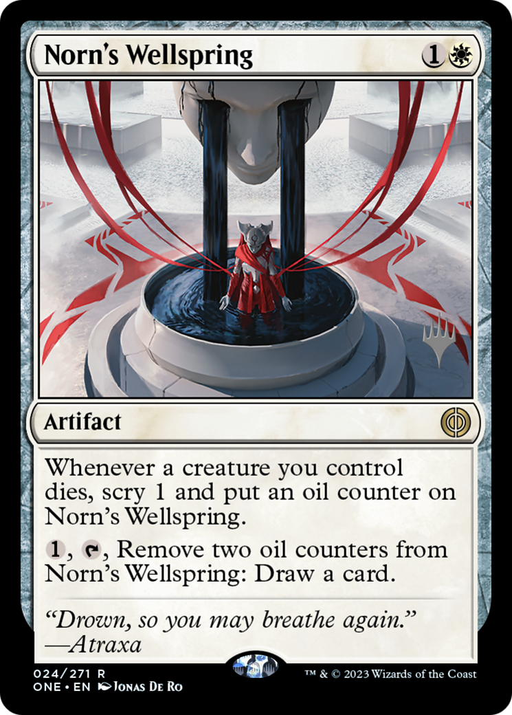 Norn's Wellspring (PONE-24P) - Phyrexia: All Will Be One Promos