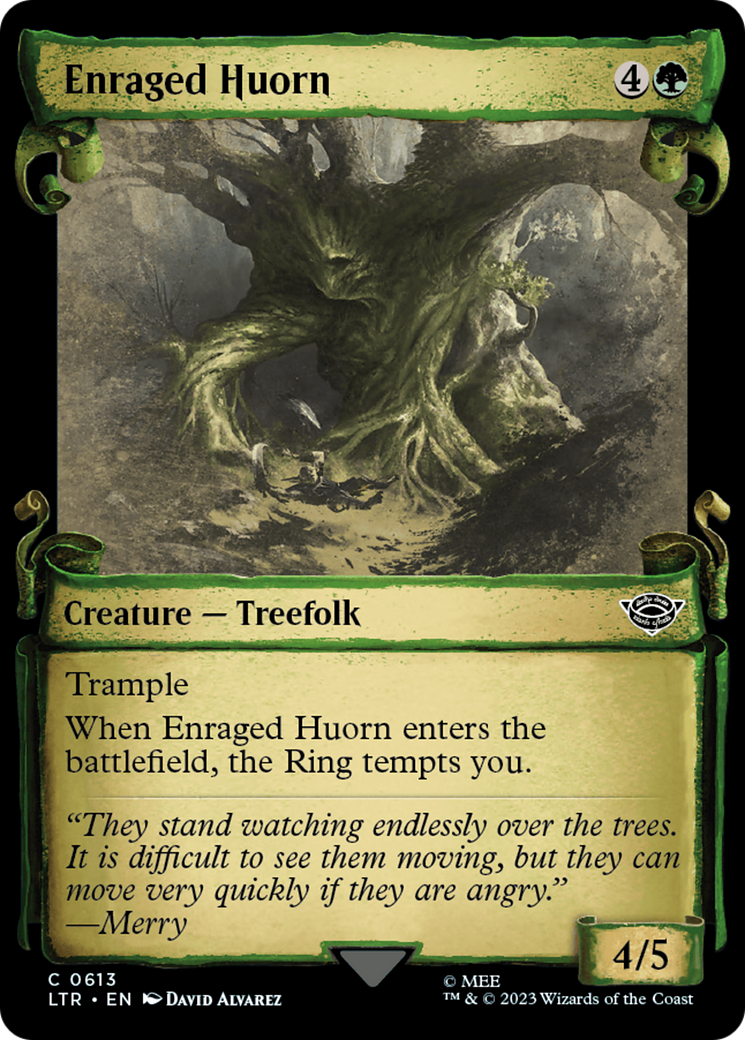 Enraged Huorn (Showcase Scrolls) (LTR-613) - The Lord of the Rings: Tales of Middle-earth: (Showcase)
