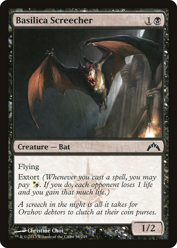 Basilica Screecher (GTC-058) - Gatecrash Foil