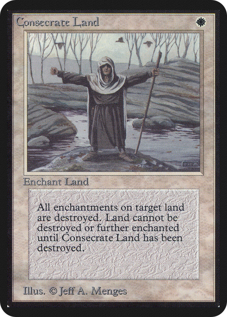 Consecrate Land (LEA-014) - Limited Edition Alpha