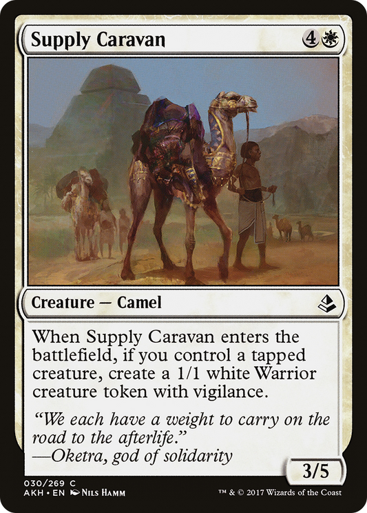 Supply Caravan (AKH-030) - Amonkhet Foil