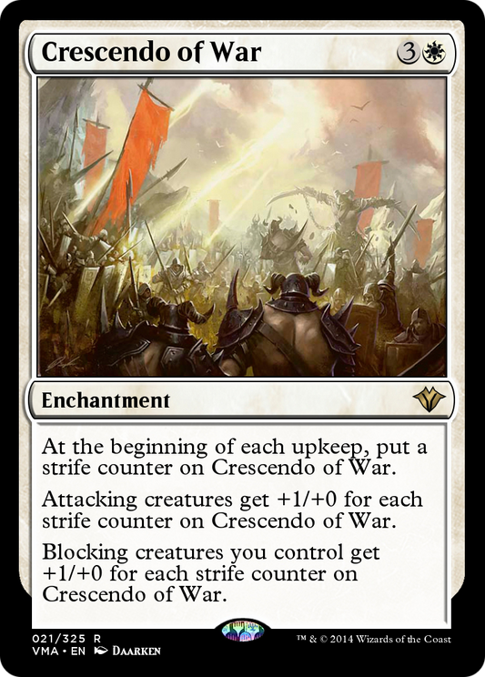 Crescendo of War (VMA-021) - Vintage Masters