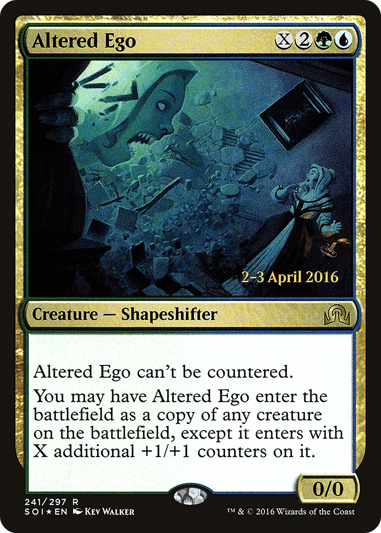 Altered Ego (PRE-241S) - Shadows over Innistrad Promos (Prerelease) Foil