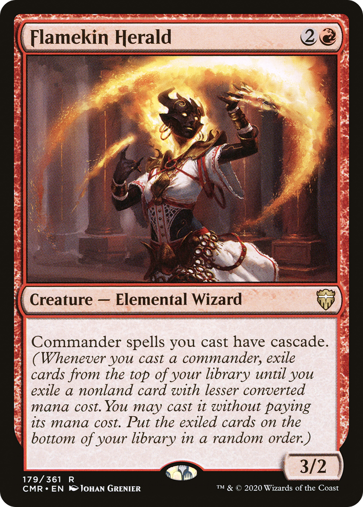 Flamekin Herald (CMR-179) - Commander Legends