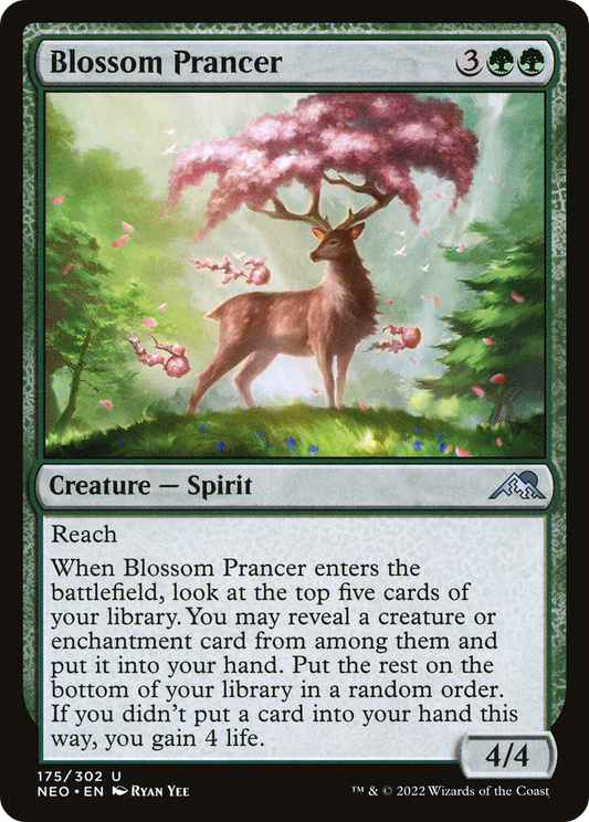 Blossom Prancer (NEO-175) - Kamigawa: Neon Dynasty