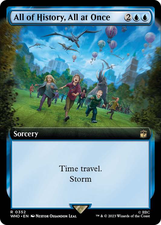 All of History, All at Once (WHO-352) - Doctor Who: (Extended Art)
