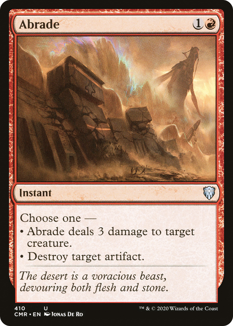 Abrade (CMR-410) - Commander Legends