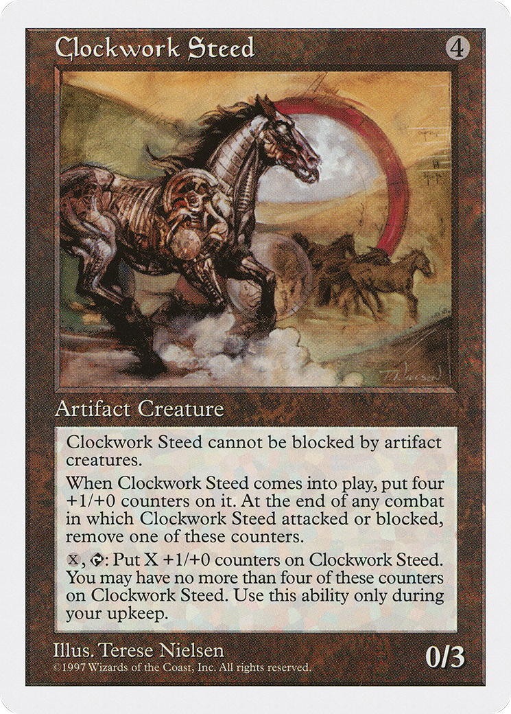 Clockwork Steed (5ED-357) - Fifth Edition