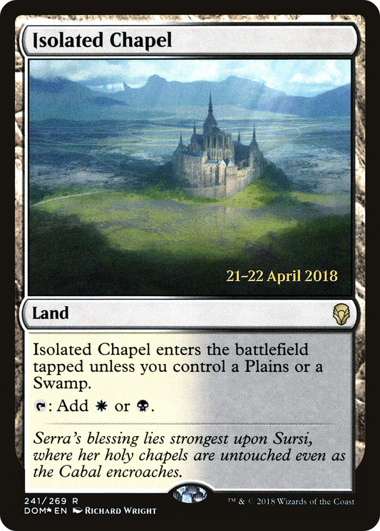 Isolated Chapel (PDOM-241S) - Dominaria Promos Foil