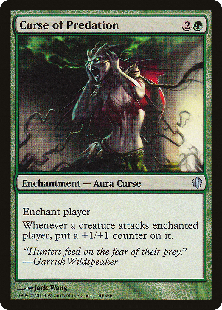 Curse of Predation (C13-140) - Commander 2013