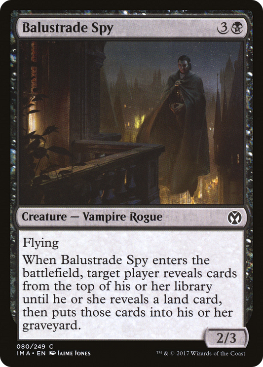 Balustrade Spy (IMA-080) - Iconic Masters Foil