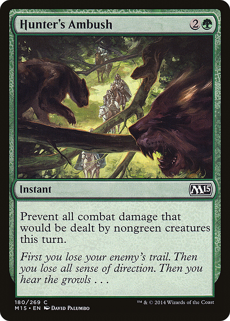 Hunter's Ambush (M15-180) - Magic 2015 Foil