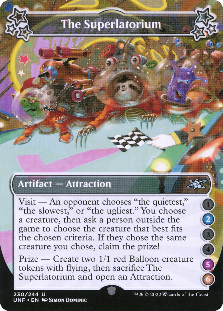 The Superlatorium (2-5-6) (UNF-230C) - Unfinity Foil