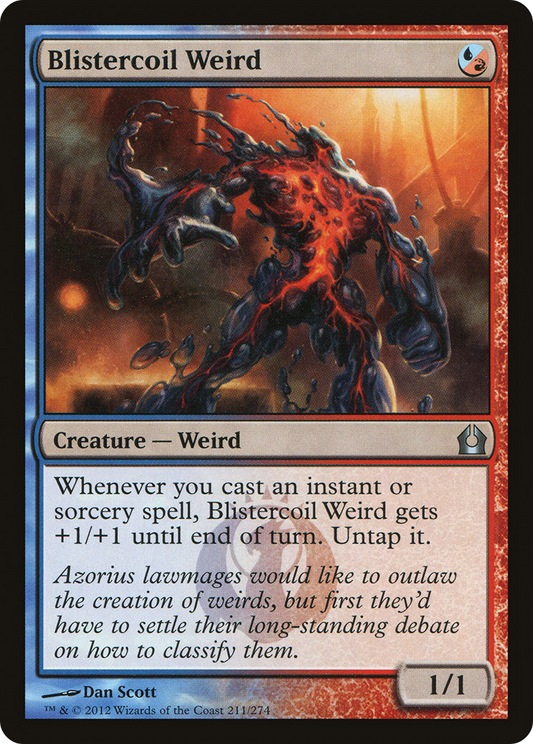 Blistercoil Weird (RTR-211) - Return to Ravnica