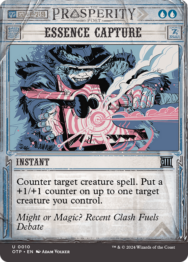 Essence Capture (OTP-010) - Breaking News: (Showcase) (Borderless) Foil