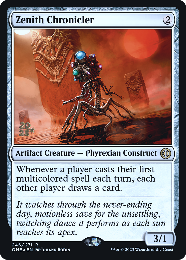 Zenith Chronicler (PONE-246S) - Phyrexia: All Will Be One Promos Foil