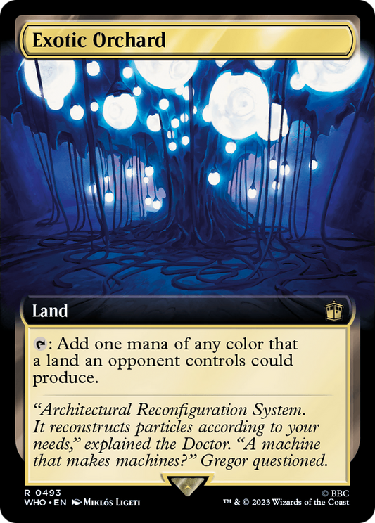 Exotic Orchard (WHO-493) - Doctor Who: (Extended Art) Foil