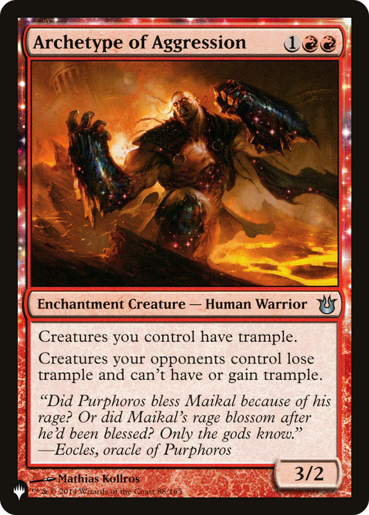 Archetype of Aggression (LIST-BNG-88) - The List