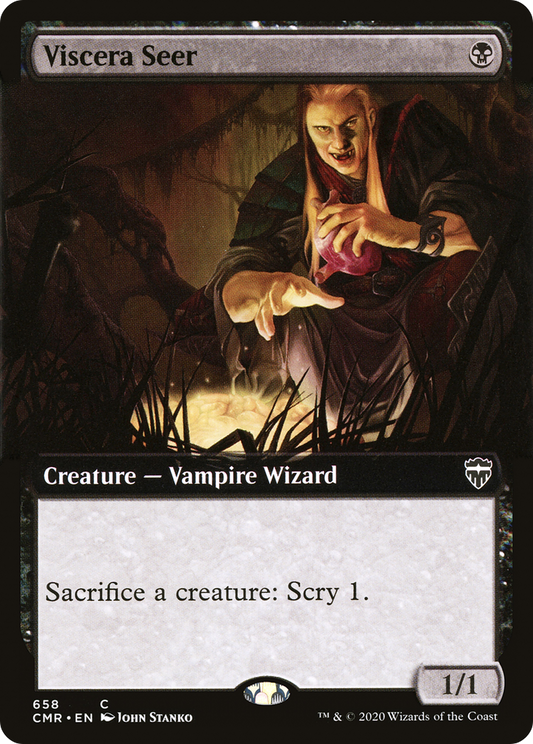 Viscera Seer (CMR-658) - Commander Legends: (Extended Art)