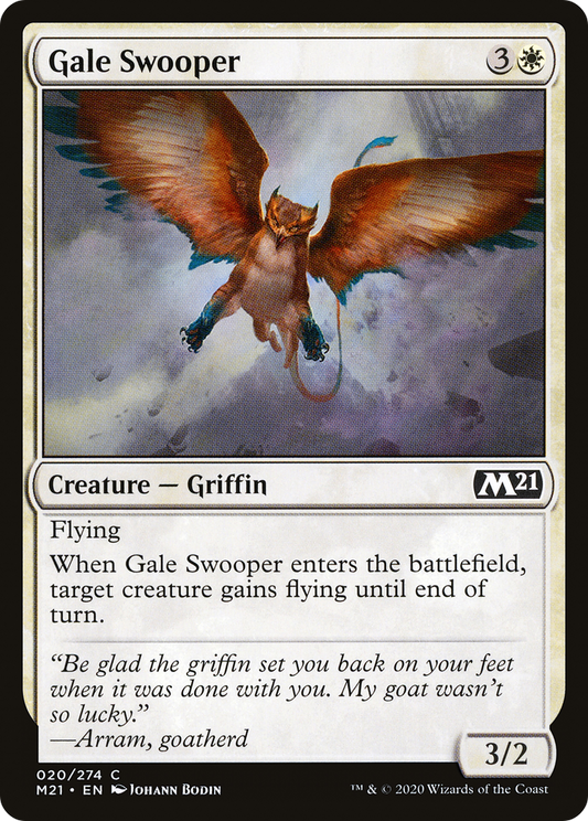 Gale Swooper (M21-020) - Core Set 2021 Foil