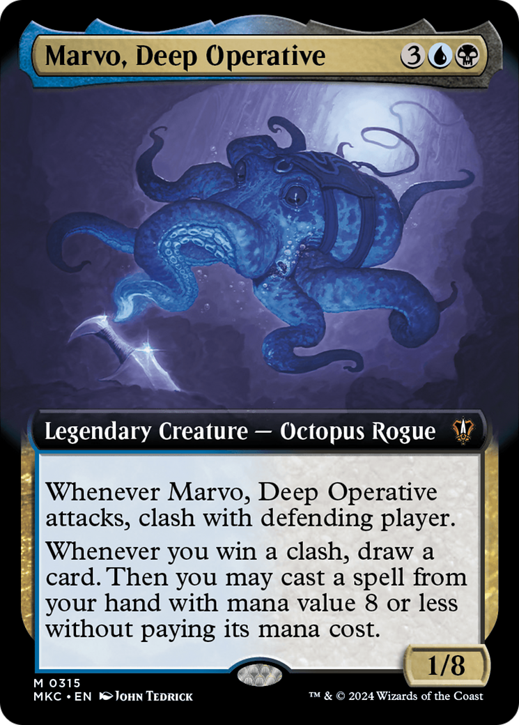 Marvo, Deep Operative (Extended Art) (MKC-315) - Murders at Karlov Manor Commander: (Extended Art)