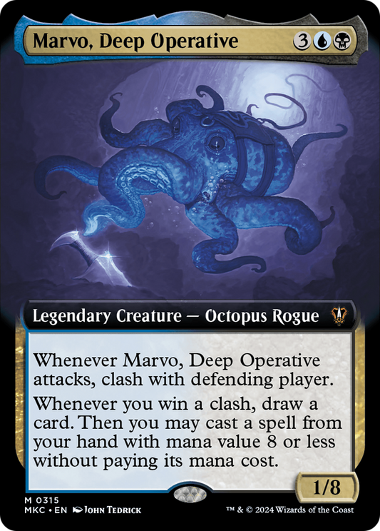 Marvo, Deep Operative (Extended Art) (MKC-315) - Murders at Karlov Manor Commander: (Extended Art)