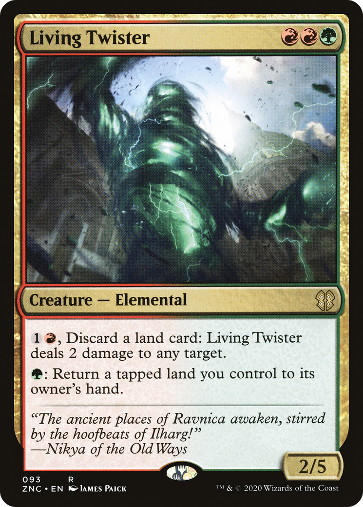 Living Twister (ZNC-093) - Zendikar Rising Commander