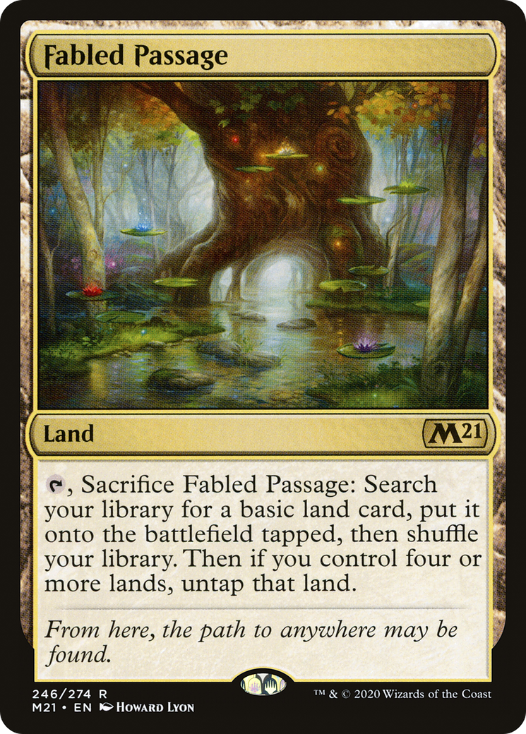 Fabled Passage (M21-246) - Core Set 2021