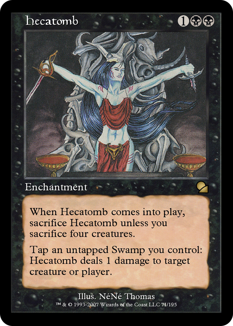 Hecatomb (ME1-071) - Masters Edition Foil