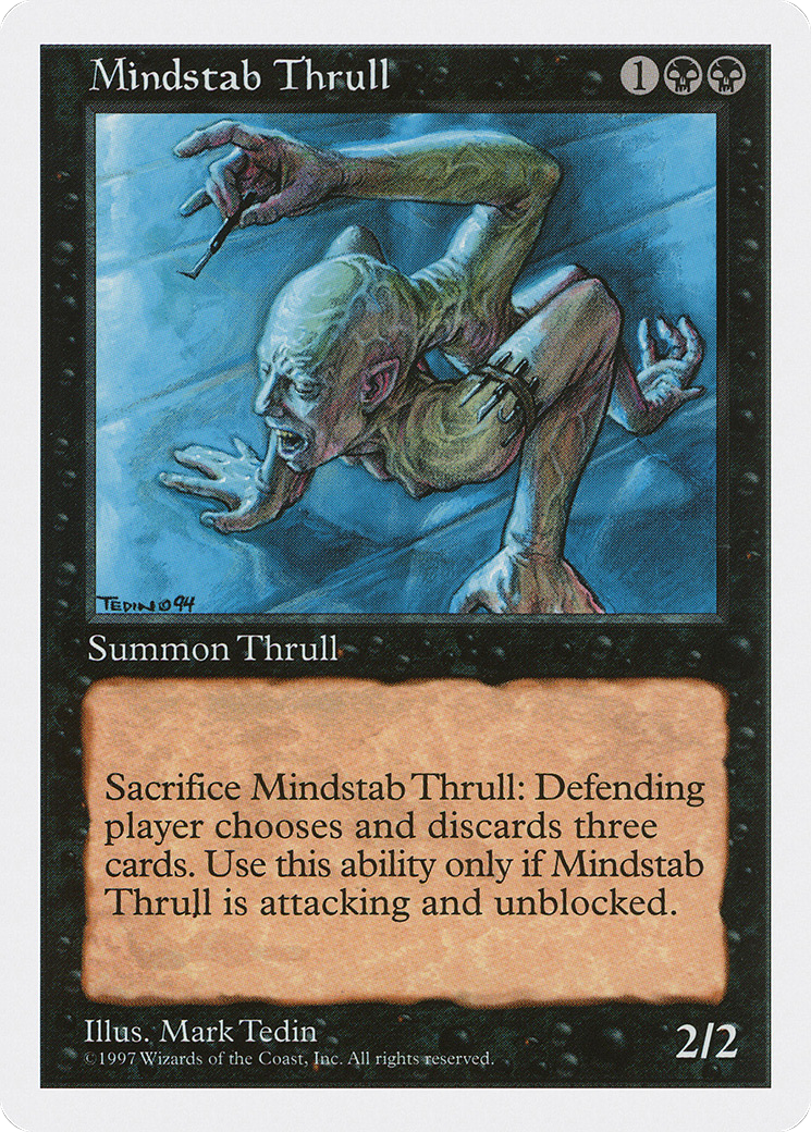 Mindstab Thrull (5ED-178) - Fifth Edition