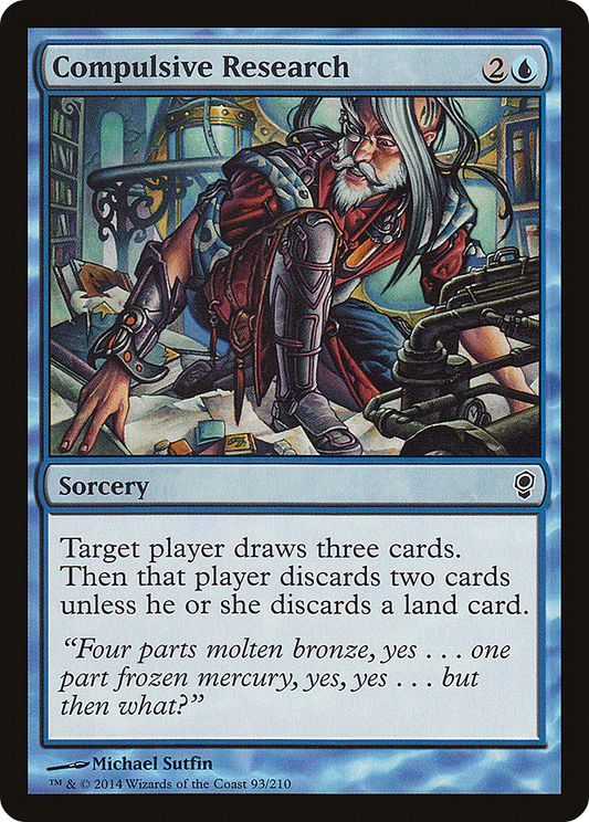 Compulsive Research (CNS-093) - Conspiracy Foil