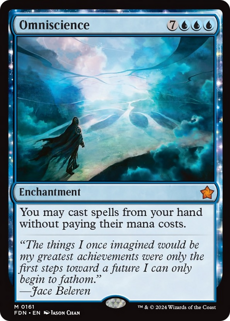 Omniscience (FDN-161) - Foundations: (nyxtouched) Foil