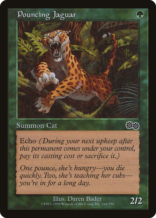 Pouncing Jaguar (USG-269) - Urza's Saga