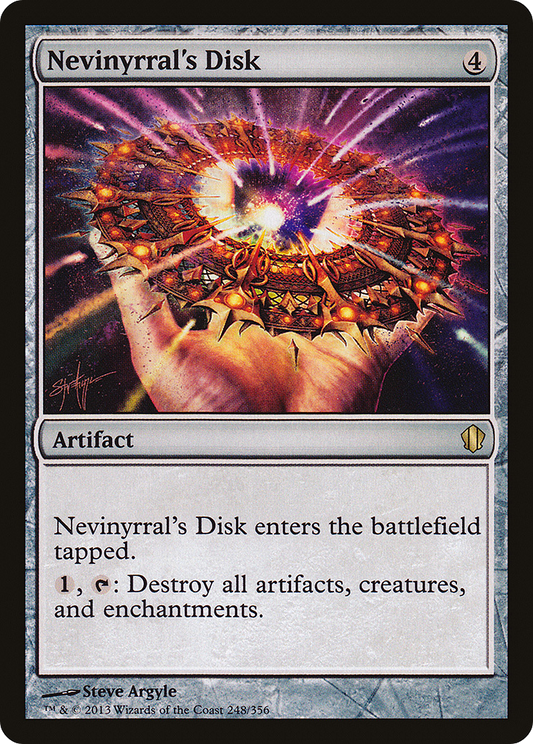 Nevinyrral's Disk (C13-248) - Commander 2013