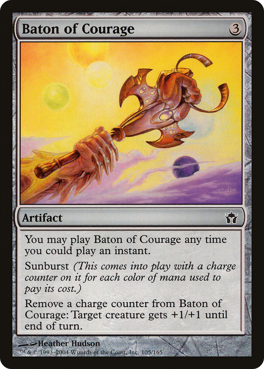 Baton of Courage (5DN-105) - Fifth Dawn