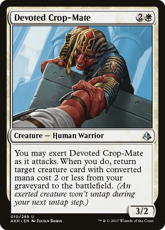 Devoted Crop-Mate (AKH-010) - Amonkhet