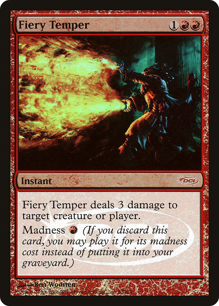 Fiery Temper (PDCI-003) - DCI Promos Foil