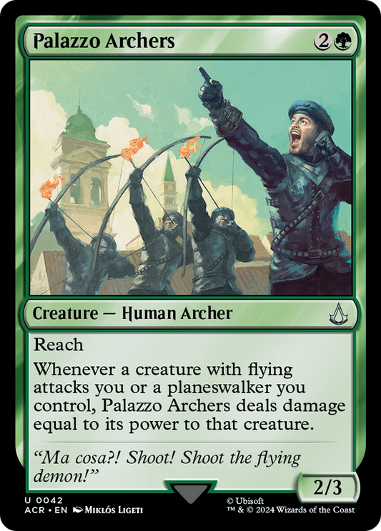 Palazzo Archers (ACR-042) - Assassin's Creed Foil