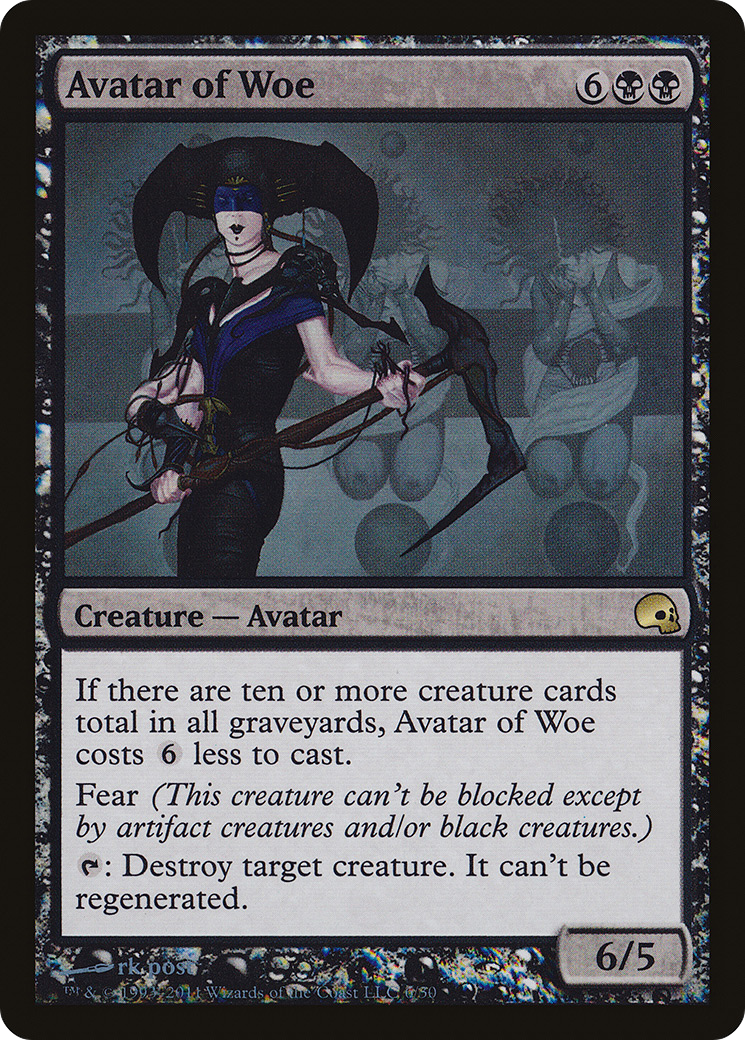 Avatar of Woe (PD3-006) - Premium Deck Series: Graveborn Foil