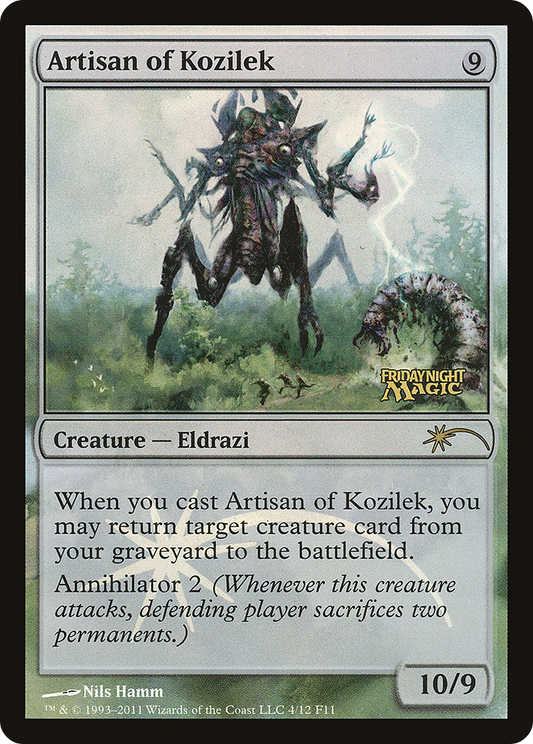 Artisan of Kozilek (FNM-004) - Friday Night Magic 2011 Foil