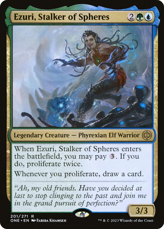 Ezuri, Stalker of Spheres (ONE-201) - Phyrexia: All Will Be One