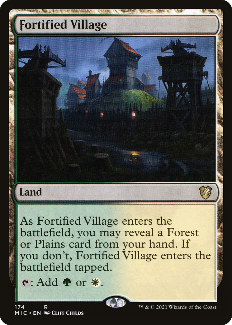 Fortified Village (MIC-174) - Midnight Hunt Commander