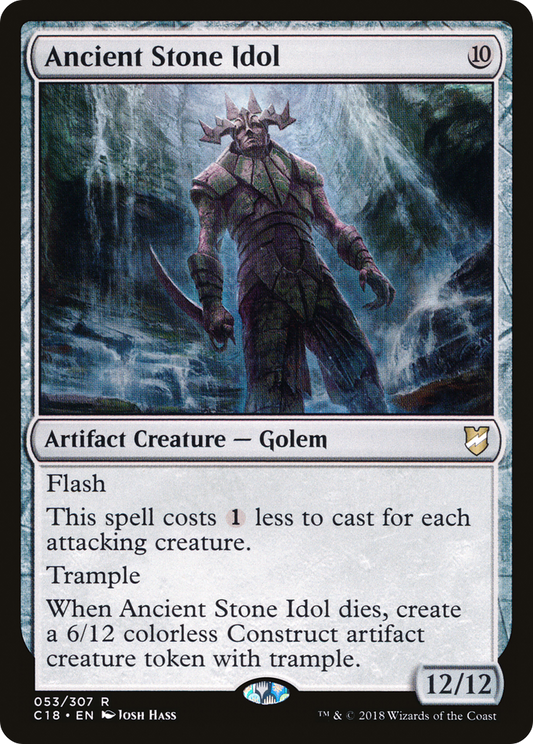 Ancient Stone Idol (C18-053) - Commander 2018