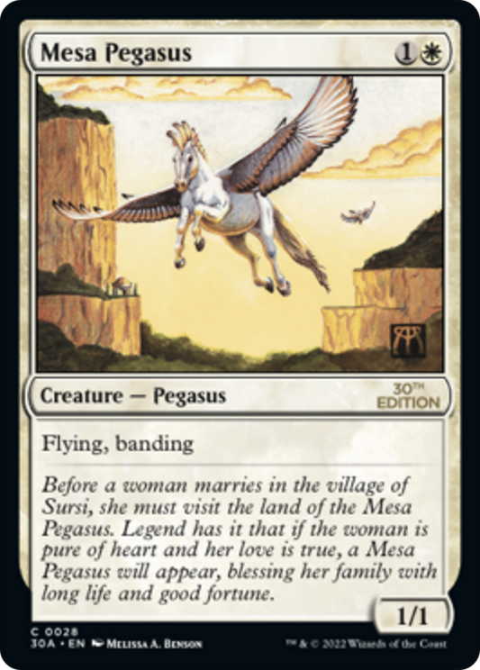 Mesa Pegasus (30A-028) - 30th Anniversary Edition