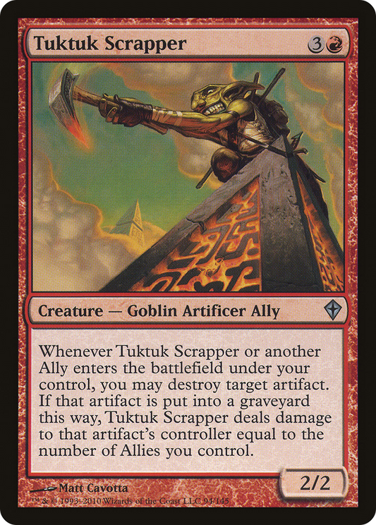 Tuktuk Scrapper (WWK-094) - Worldwake Foil