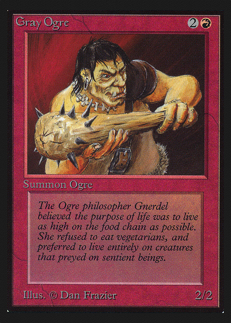 Gray Ogre (IED-157) - Intl. Collectors' Edition