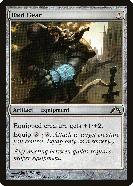 Riot Gear (GTC-236) - Gatecrash Foil