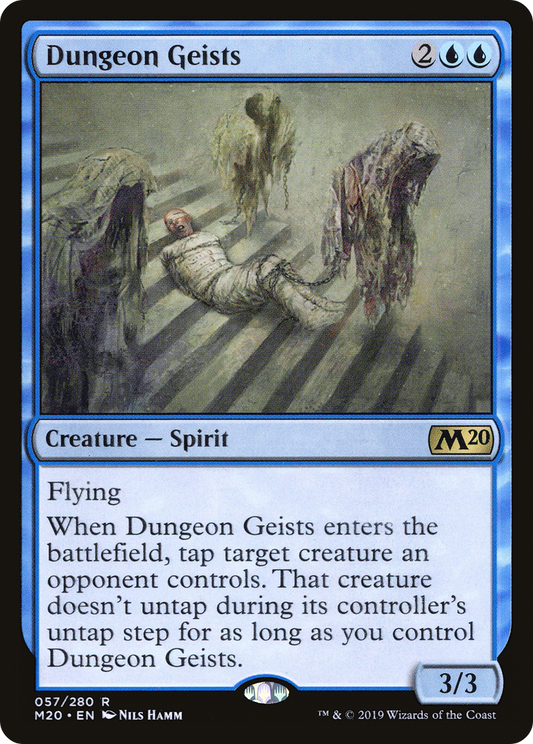 Dungeon Geists (M20-057) - Core Set 2020 Foil